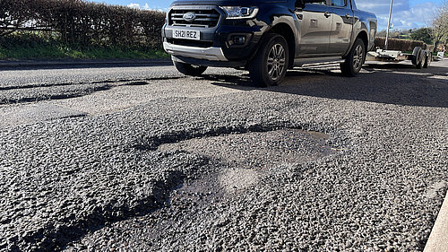 New trial to address potholes challenge New trial to address potholes challenge